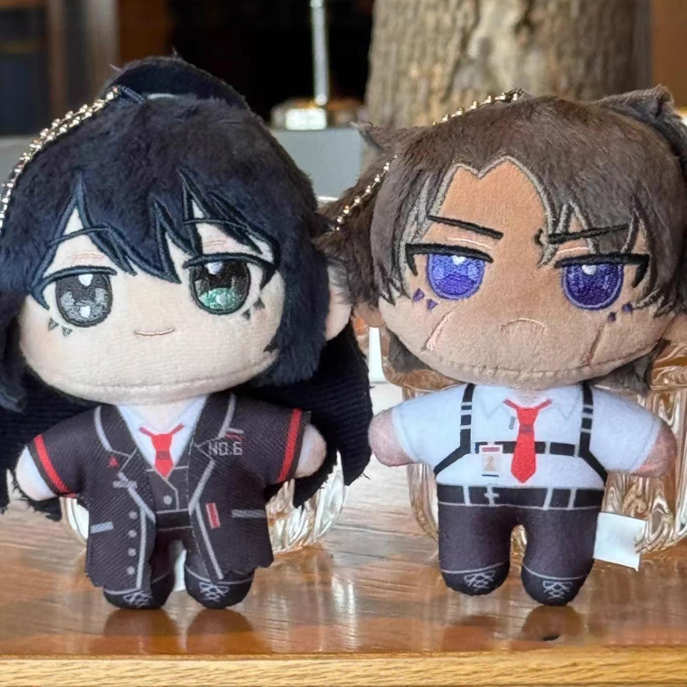 10cm Anime Limbus Company Plush Toys Cotton Plushie Doll Ishmael Dante Faust Don Quixote Palm Cartoon Stuffed Peripherials Gifts