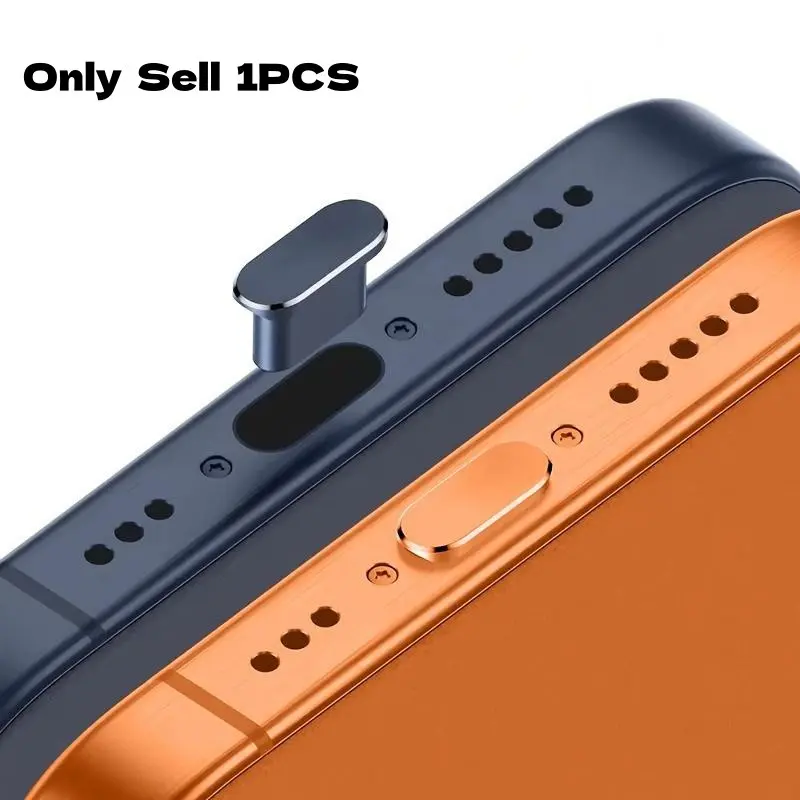 Metal Dust Plug for iPhone 17 Pro Max, 17 Air, 17 Pro, Typ-C Universal Protective Charging Port Protector, Anti-Dust Cover for Apple Phones, Cellphone, Smartphone, Accessories, Protection
