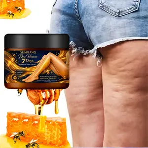 SUMIFANG 7-Day Firming Body Cream 120g, containing bee venom and hyaluronic acid – smooths and softens skin, provides a lifting effect – targets thighs, arms, and abdomen – suitable for both men and women, and dry/mature skin – absorbs quickly and is non-