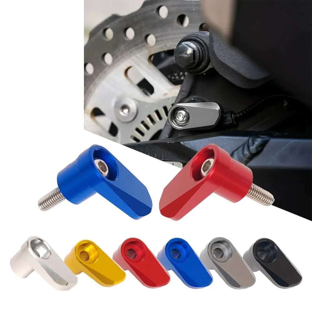 ABS Sensor Protector Motorcycle Universal Aluminum Alloy Decorative Cover NMAX155 XMAX300 MT ADV ZX-4R 450SR R1300GS Non-Damaging Installation ABS guard Motorcycle Modification Upgrade Accessories