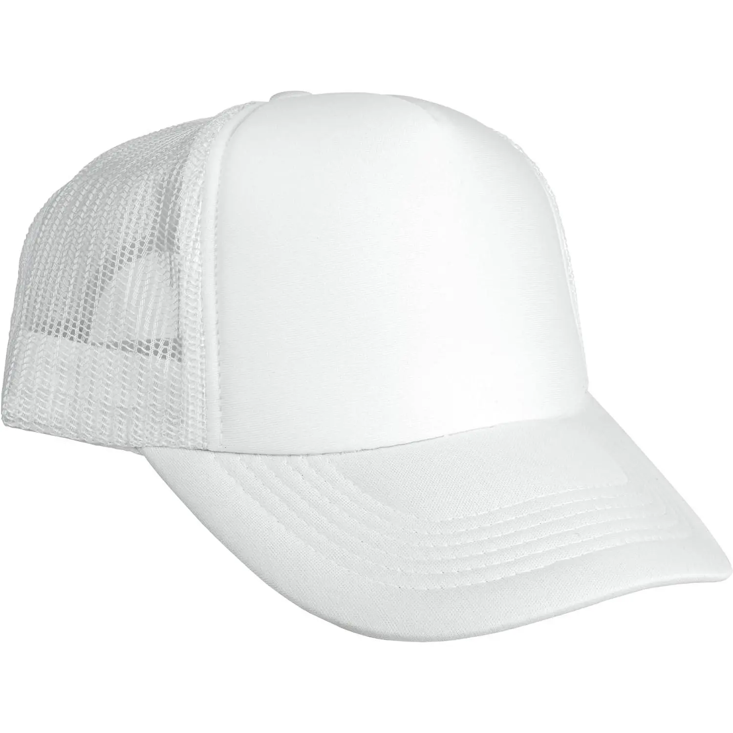 Sublimation Blank Trucker Hats - Polyester Foam Mesh Snapback Baseball CapGift