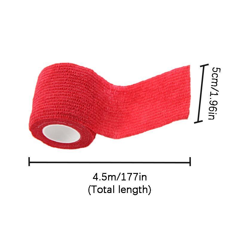 Summer Self-Adhesive Breathable Sports Bands, 6 Non-Woven Elastic Bandages for Hands, Toes, Ankles, Elbows, Fitness Accessories, Mini Essentials, Sports Gadgets,Valentine's Day gift