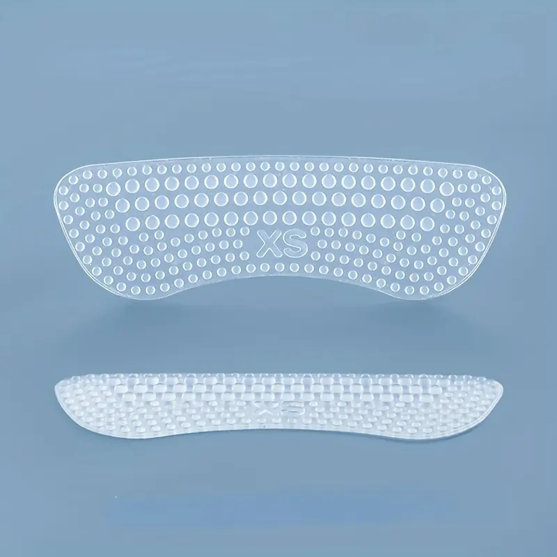 2pcs Silicone Heel Stickers Heels Grips, For Women Men Anti Slip Heel Cushions, Non-Slip Inserts Pads Foot Heel Care Protector