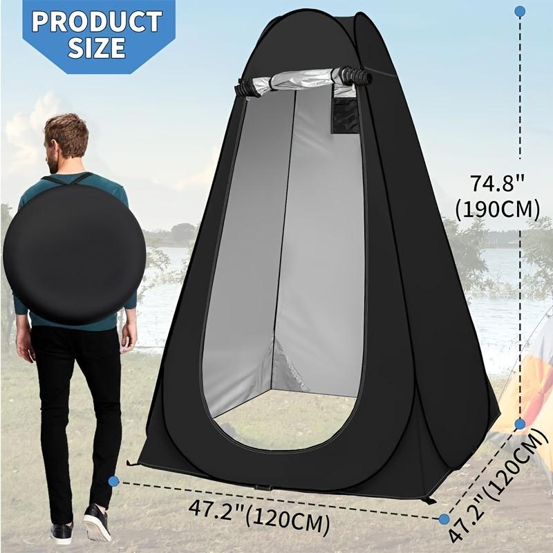 Pop-up shower tent, privacy awning, outdoor beach changing tent, temporary toilet travel equipment