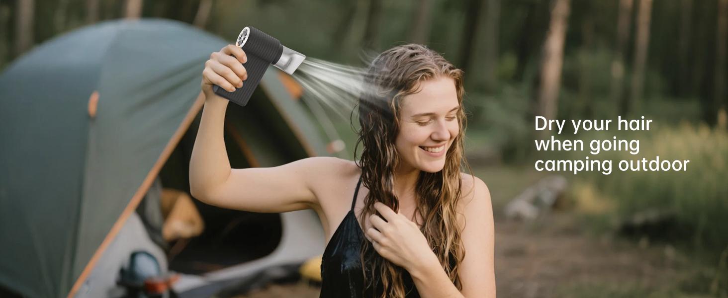 Compressed Air Duster 130000RPM – Cordless Electric Air Blower with Brushless Motor, Stepless Speed Control, Multiple Nozzles, Rechargeable Dust Cleaner for PC, Keyboard, Car Detailing & Barber Tools