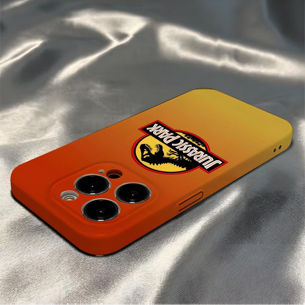 Jurassic Park Phone Case For IPhone 16 17 Pro Max 15 14 13 12 11 Pro11 Mini 2025 16 Glossy HD Film Cover