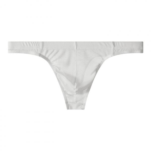 Men's triangular underwear with lightweight mesh, quick drying, breathable knitted fabric, low waist thong, solid color polyester fiber size M-XXL