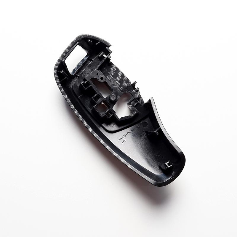 Carbon Fiber Pattern Gear Shift Knob Cover for BMW F Chassis 3 4 5 6 7 Series F30 F10 F31 F32 F33 F34 F36 F07 F11 F06 F12 F14 Interior Trim