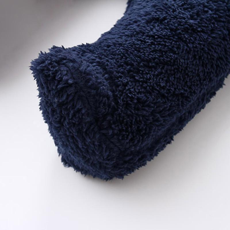 Newborn Baby Boys Girls Bear Ear Fleece Jumpsuits Outfit Long Sleeve Hooded Romper Winter Warm Snowsuit Clothes