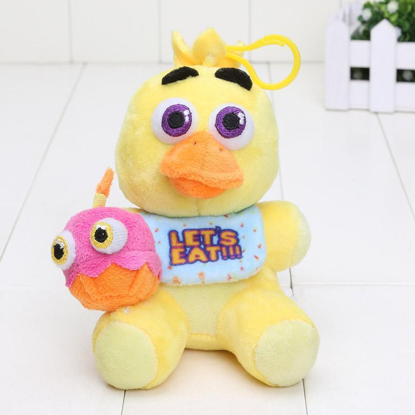 Plush Doll Pendant FN Bear Series Bonnie Rabbit Brown Bear Fox and Other Plush Pendants Male and Female Birthday Gifts