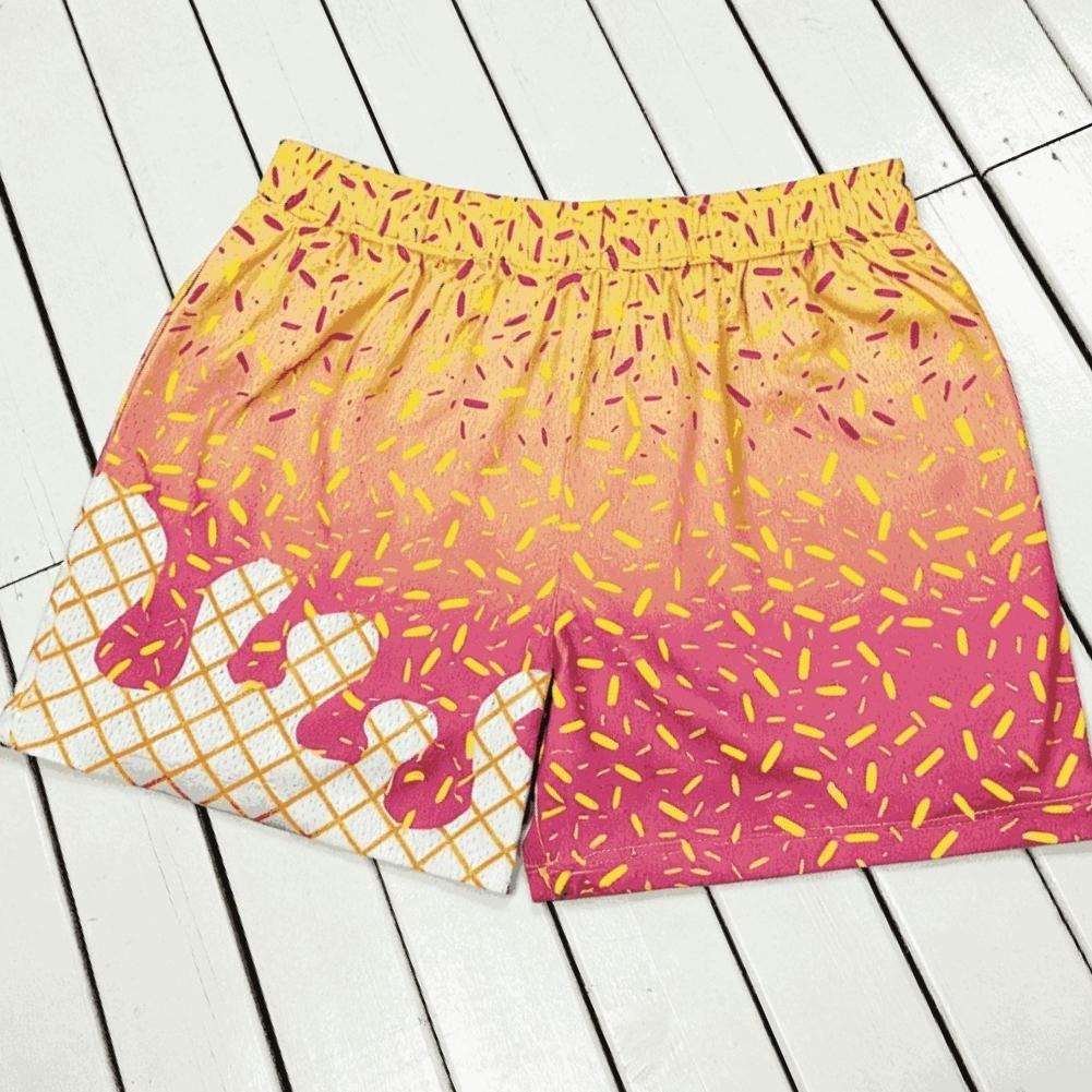 New Halloween Graffiti Shorts Men Women Breathable Comfortable Sports Shorts American Retro Basketball Shorts Streetwear Summer Casual Athletic Shorts