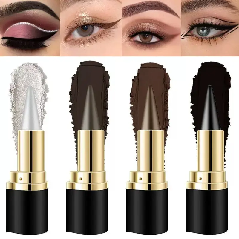 Matte Quick-Dry Waterproof Eyeliner Pencil, Dual-Use Eye Shadow & Lip Liner, Perfect for Daily and Party Makeup, Mother's Day Gift, Eye Makeup Product