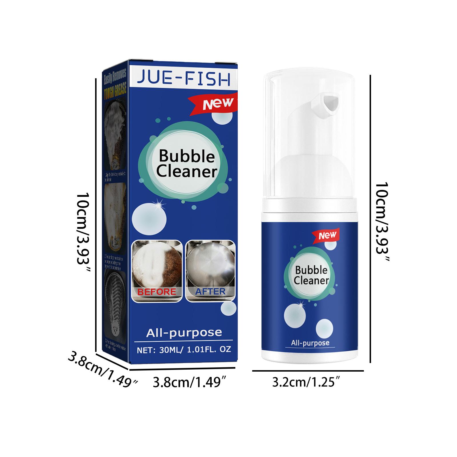 Foaming Cleaner for Oil Stains Multi-purpose Heavy Oil Stain Foam Cleaner for Kitchen Stoves and Range Hoods