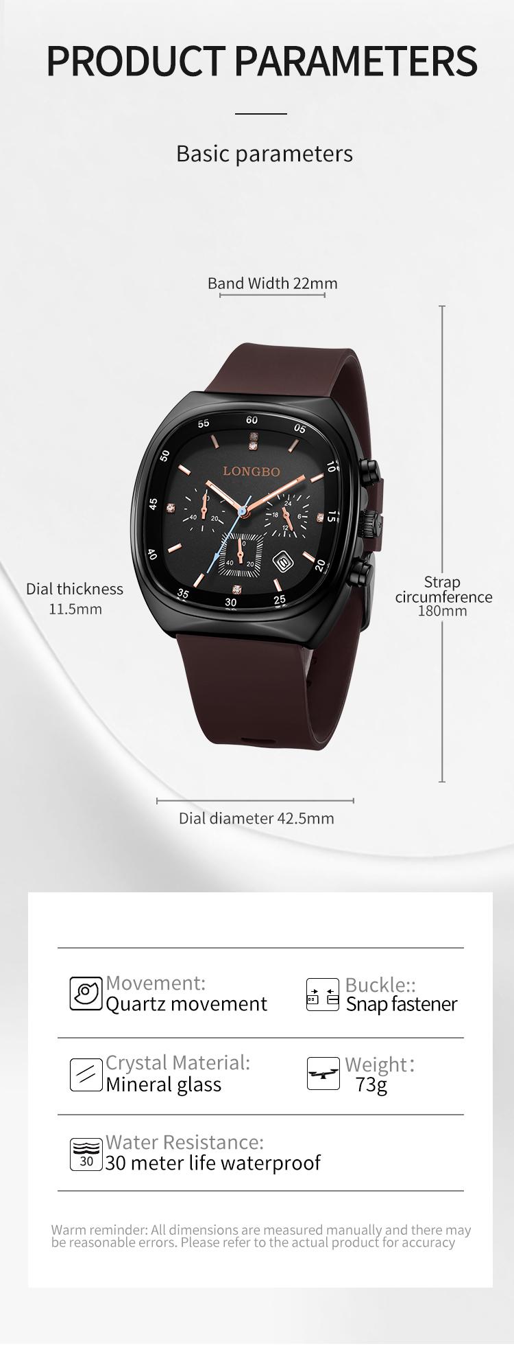 Fashionable waterproof men's and women's universal open watch - fluorescent and soft strap, the choice daily casual wear