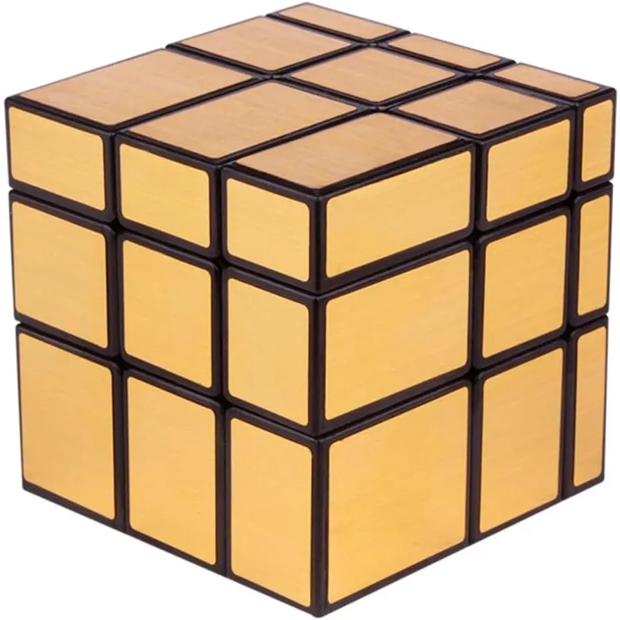 Qiyi 3x3 Mirror Golden Magic Mirror 3x3x3 3x3 Gold