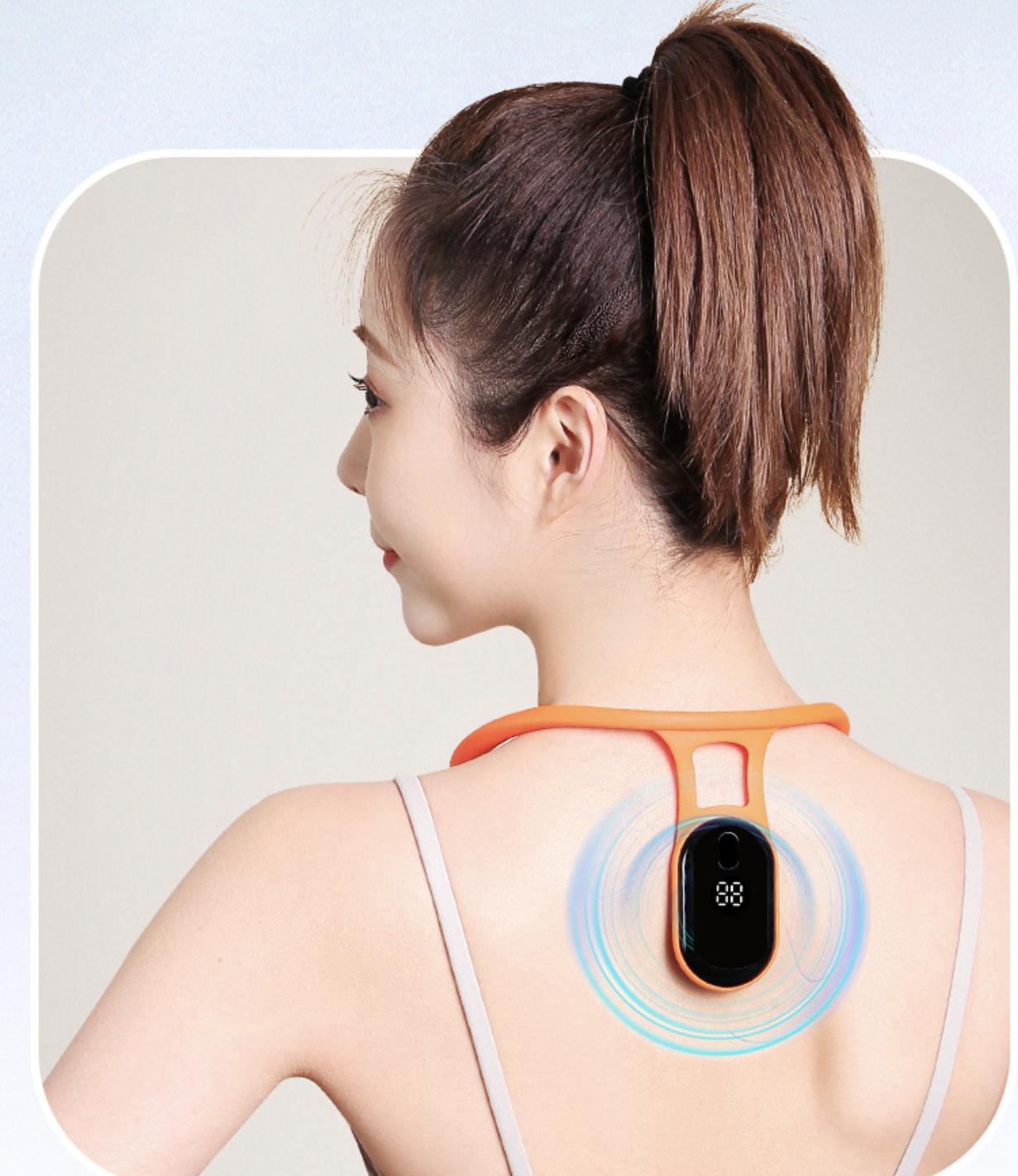 Smart Posture Corrector Vibration Posture Training Reminder Sensor Back Posture Neck Hump Corrector for Adult Kids