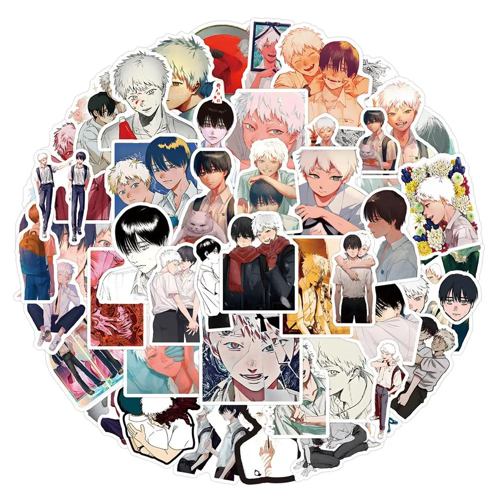 10/30/50pcs Anime The Summer Hikaru Died Graffiti Stickers DIY Stationery Bike Notebook Guitar Cool Cartoon Sticker Kid Toy Gift