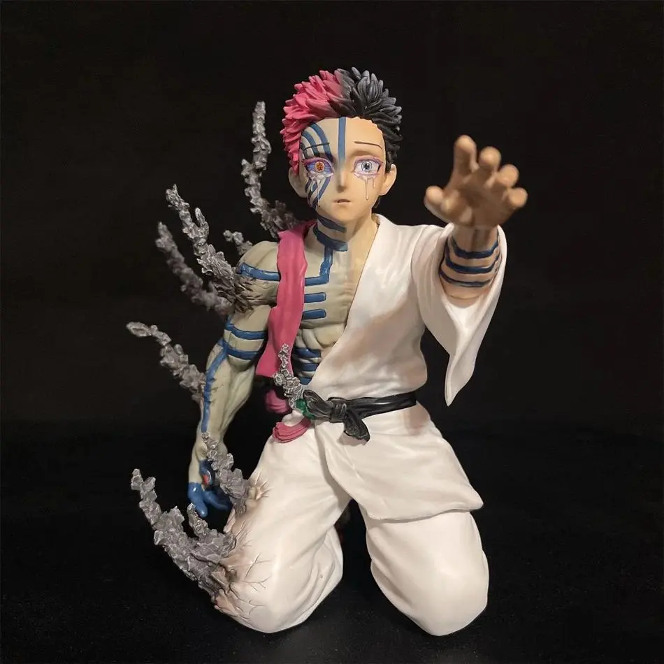 12 Kizuki Upper Moon 3 Akaza Kneeling Pose Collectible Figure - Final Confession Ver., Video Games Science Themed Desktop Figure, 12+ Years Target, House Decoration & Desktop Toy