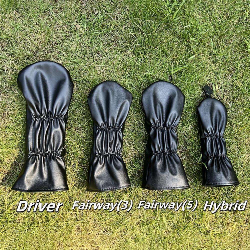 Fashionable Skull Pattern Golf Club Headcover, Golf Club Headcover for No. 1 No. 3 No. 5 No. H Club, Golf Accessories for Men & Women