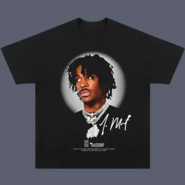 [ 🎉 Sale Up To 50%] Bootleg V1 Ja Morant Vintage Tee, Ja Morant T-Shirt, Unisex Basketball Shirt, Graphic Tees, Sweatshirt Menswear Womenswear Streetwear