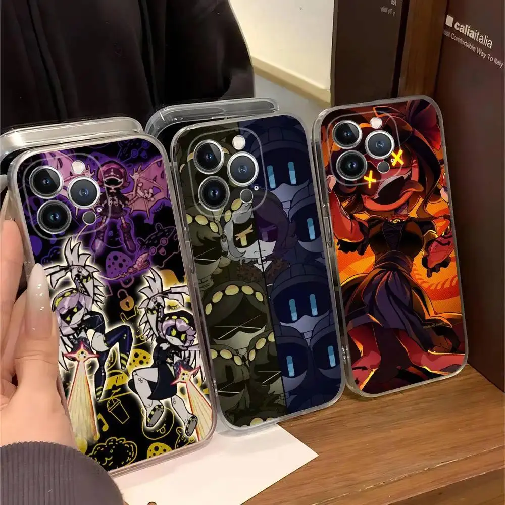 Game M-Murder Drones For IPhone 17 16 15 14 13 12 Mini 11 Pro Max Transparent Case