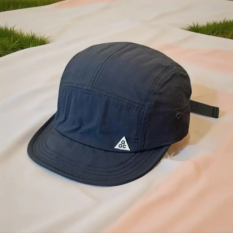 Japanese street style camping cap, men's five-panel polyester baseball cap, lightweight and breathable, sporty and fashionable streetwear, men's adult accessory, men's hat, adult accessory, men's gift, cool gift, baseball cap
