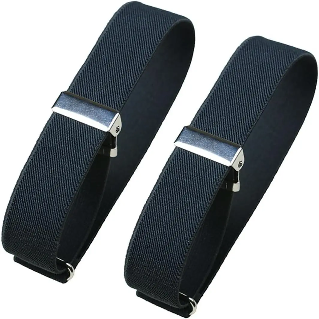 Classic Adjustable Elastic Sleeve Garters for Men and Women, Shirt Sleeve Holders in Multiple Colors(Gift)
