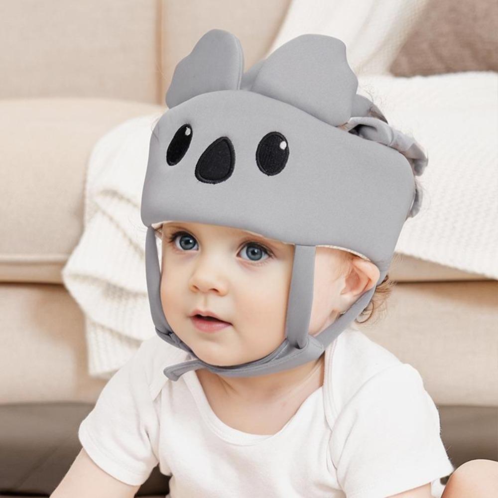 Cute Cartoon Rabbit Safety Helmet, Bunny Ear Anti-Collision Head Guard, Breathable Toddler Walking Protection Hat, Portable Travel Essential