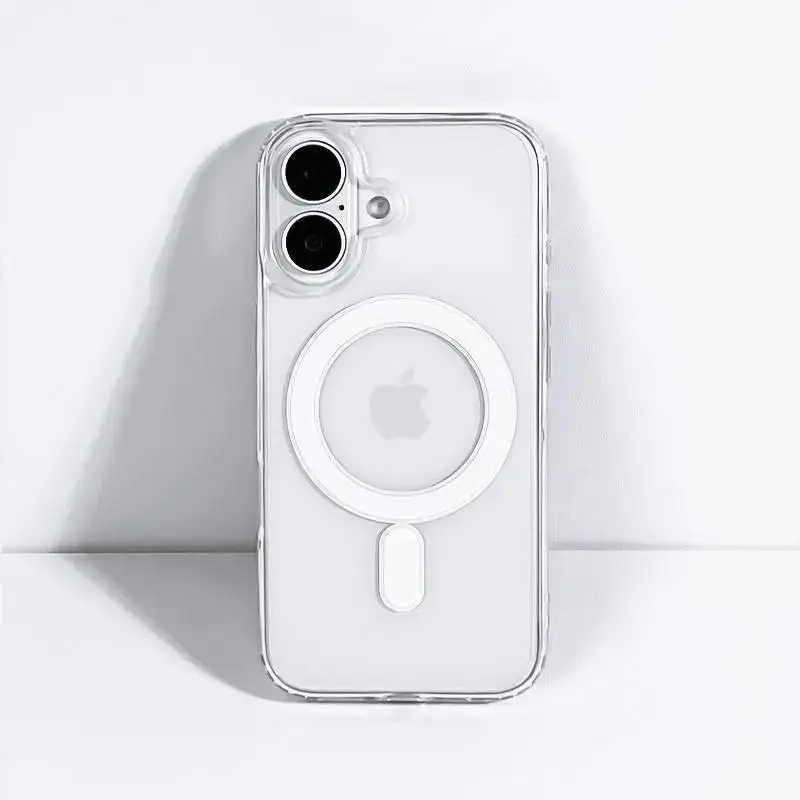 For  iPhone 17 ip17 Air 17promax 16 Pro Max 16 15 14 13 12 11 Case Clear, [Compatible with Magsafe] [Military-Grade Protection] Shockproof Slim Phone Sleeve Cases