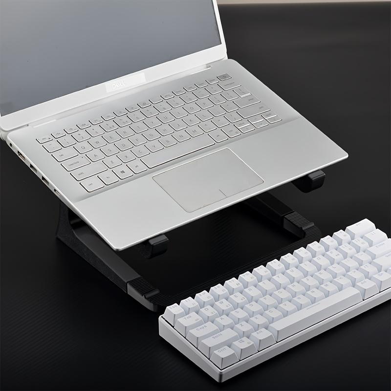 Simple Laptop Stand with a Built-in Keyboard Storage Compartment, Practical and Easy to Use
