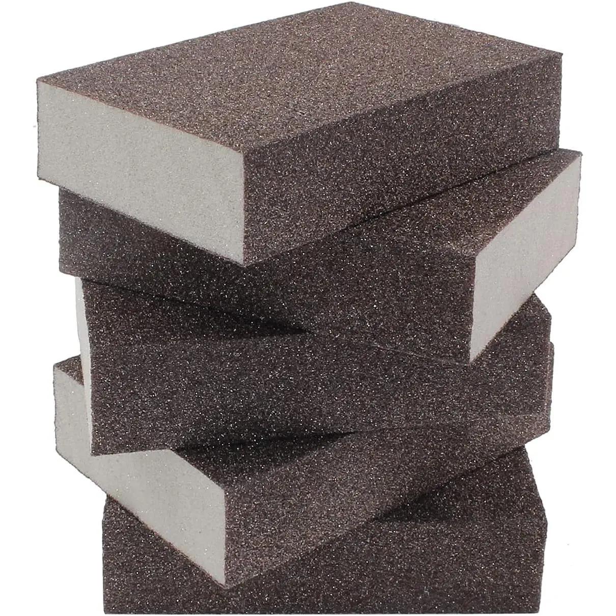 80 Grit Coarse Sanding Block - 12 count, Wet Dry Sanding Sponge  Sandpaper Block Washable &  Sandpaper Sponge for Drywall  Plastic Metal Furniture
