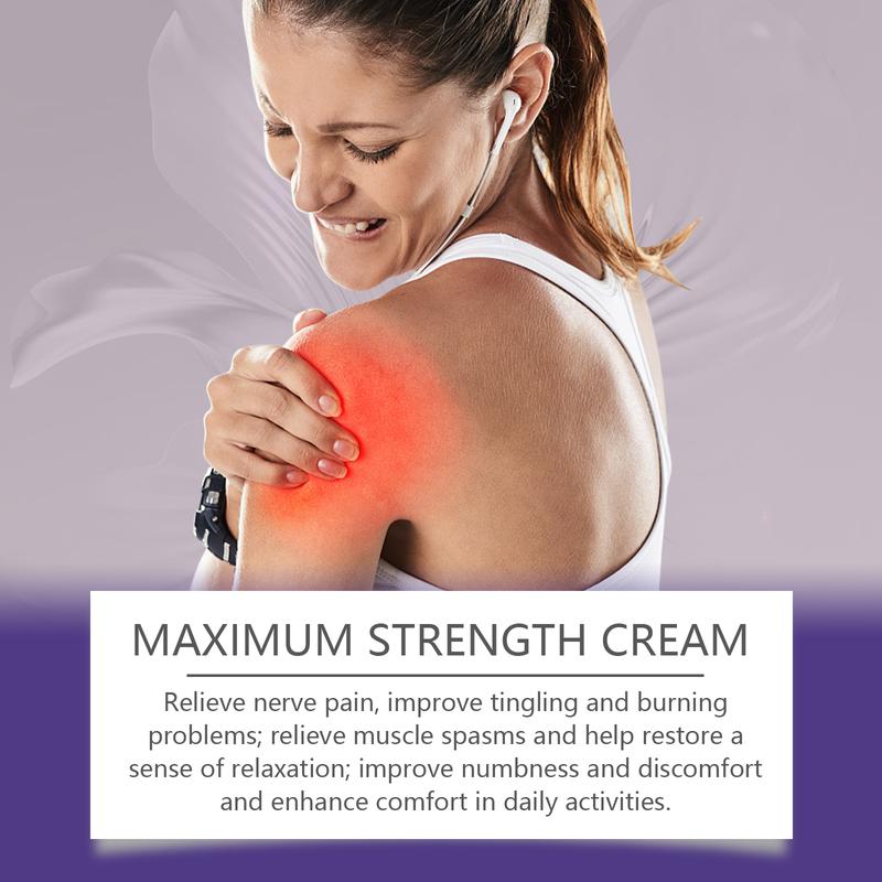 Neuropathic Pain Relief Cream 100g/3.53OZ, Neuropathy Magnesium Cream For Neuropathy Magnesium Body Butter Deeply Moisturizes Skin, Neuropathy Cream Magnesium,Keep Soft Smooth Neuropathic Pain Relief Cream 100g/3.53OZ, Neuropathy Magnesium Cream For Neuropathy Magnesium Body Butter Deeply Moisturizes Skin, Neuropathy Cream Magnesium,Keep Soft Smooth