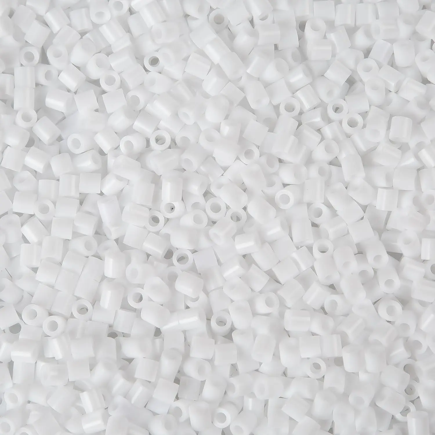 2000 count Fuse Beads 5mm White Kit Melty Bead Bulk Iron Bead for Arts and Crafts Christmas Birthday Gifts(White)