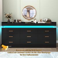 Black-0564-160CM-9 Drawer