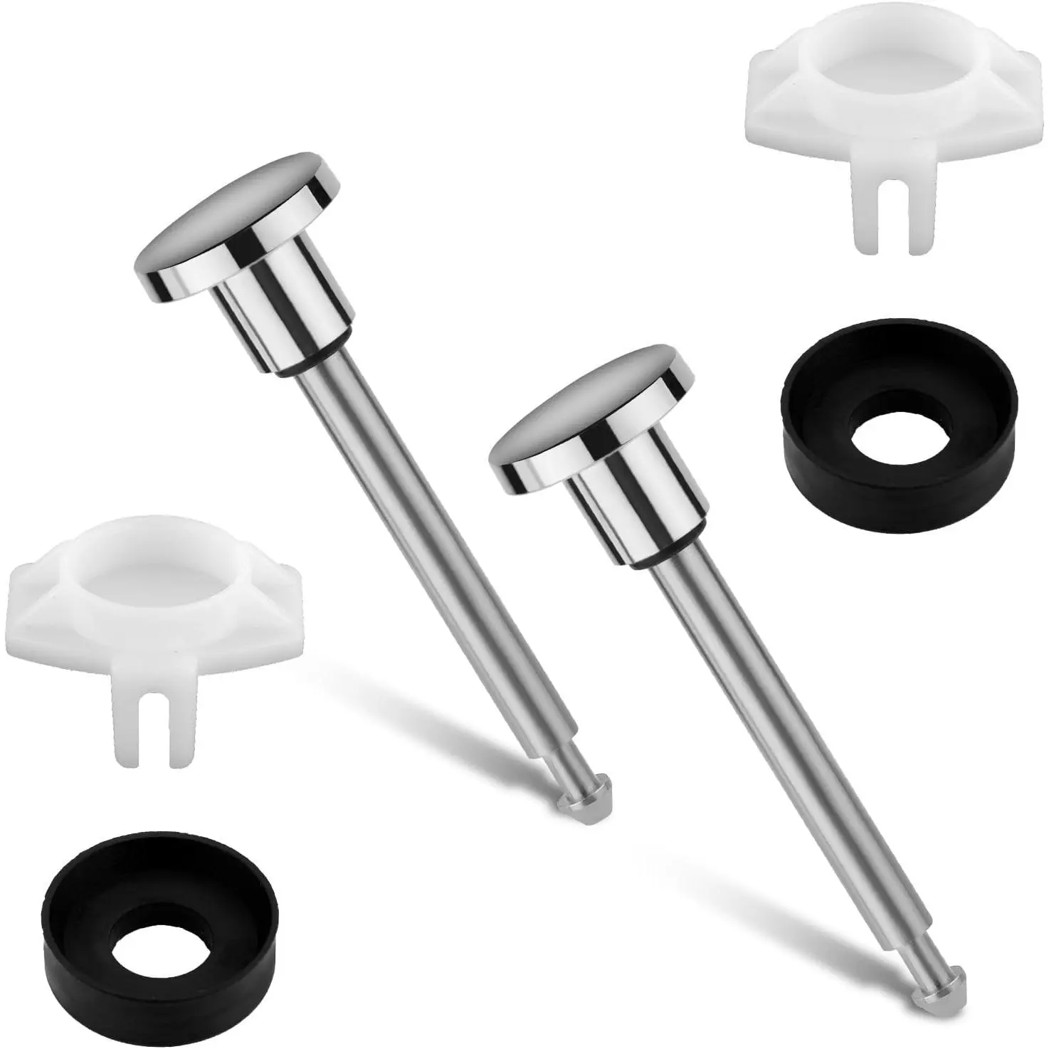 2pcs Tub Spout Diverter Repair Kit Includes 2 Diverter Valve Stems 2 Seals and Diverter Gates for Leaky Bathtub Faucet Bathtub Spout Shower Diverter