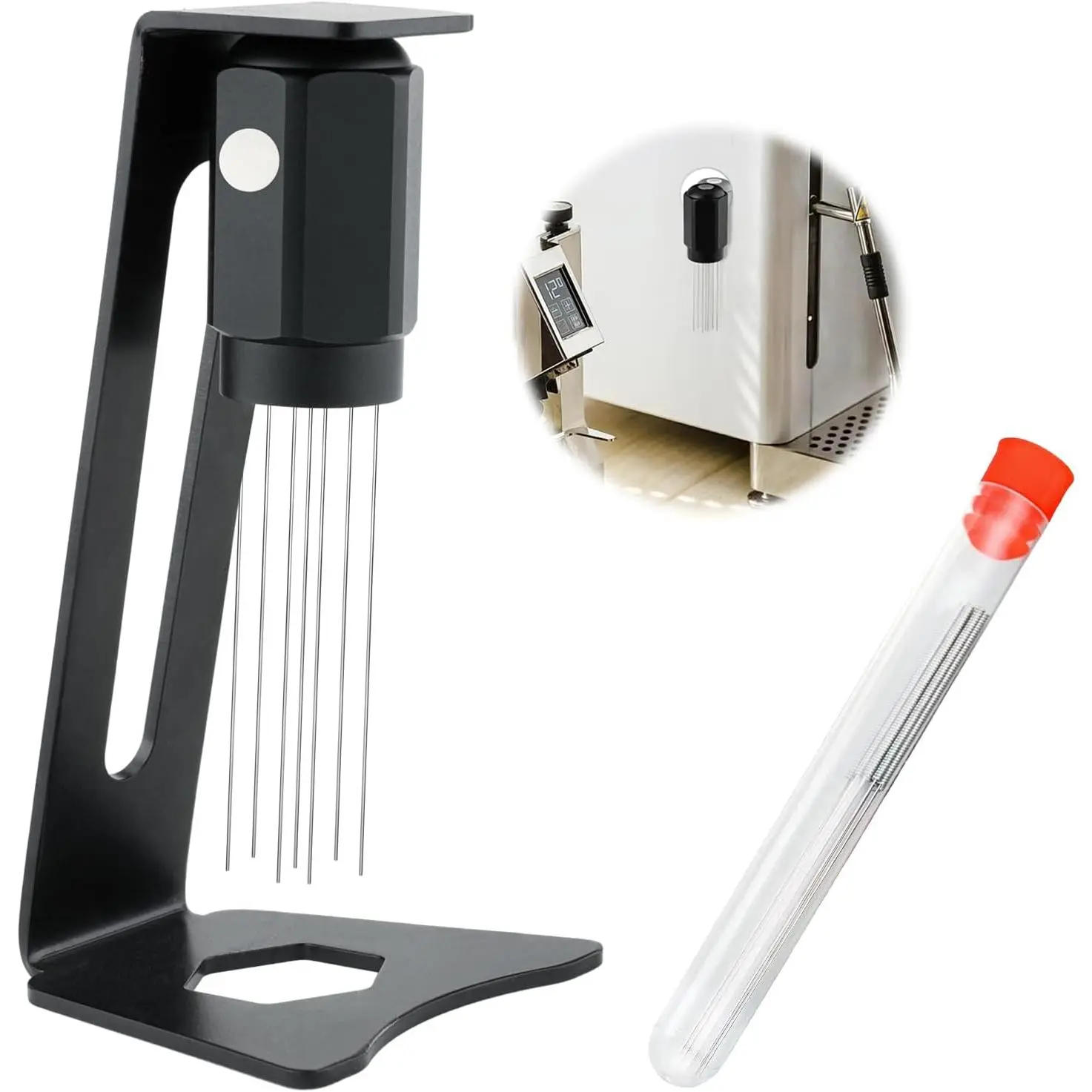 WDT Tool Espresso Distribution Tool - Upgraded Duel  Design Espresso Accessories Fits  Espresso Machines, Drip Coffee, Moka &  Stirrer for Barista, Coffee Lovers