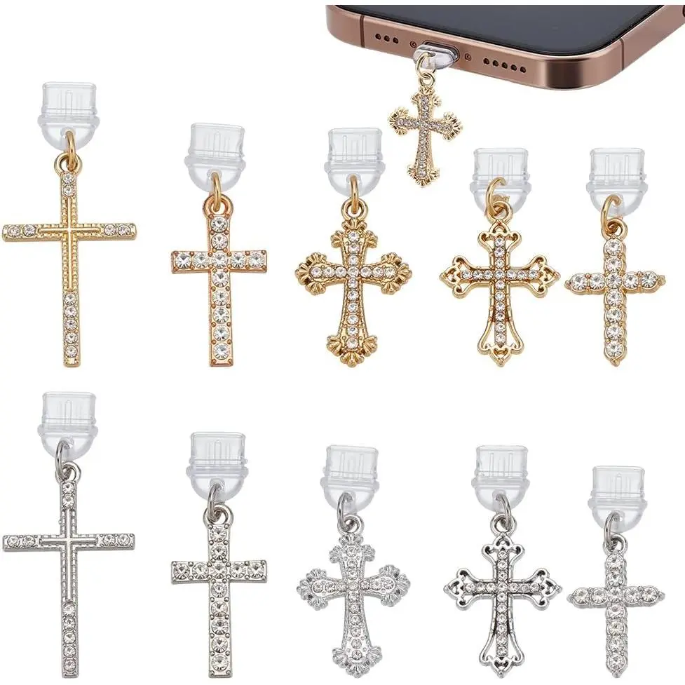 10 count Dust Plug Charm Anti Dust Plugs  Plugs USB C Port Cap Protector Phone Pendants for  Type C Phone