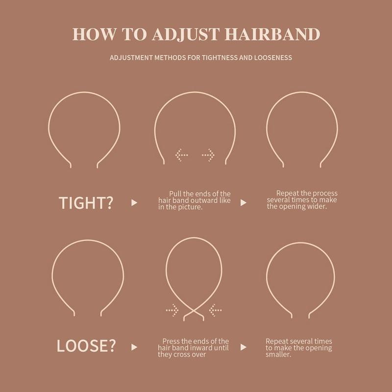 Wavy Glasses Headband,Eyewear-Friendly Hair Band,No Pressure Headache Non-Slip Thin Headband for Women | EVITA PERONI Wavy Glasses Headband,Eyewear-Friendly Hair Band,No Pressure Headache Non-Slip Thin Headband for Women | EVITA PERONI