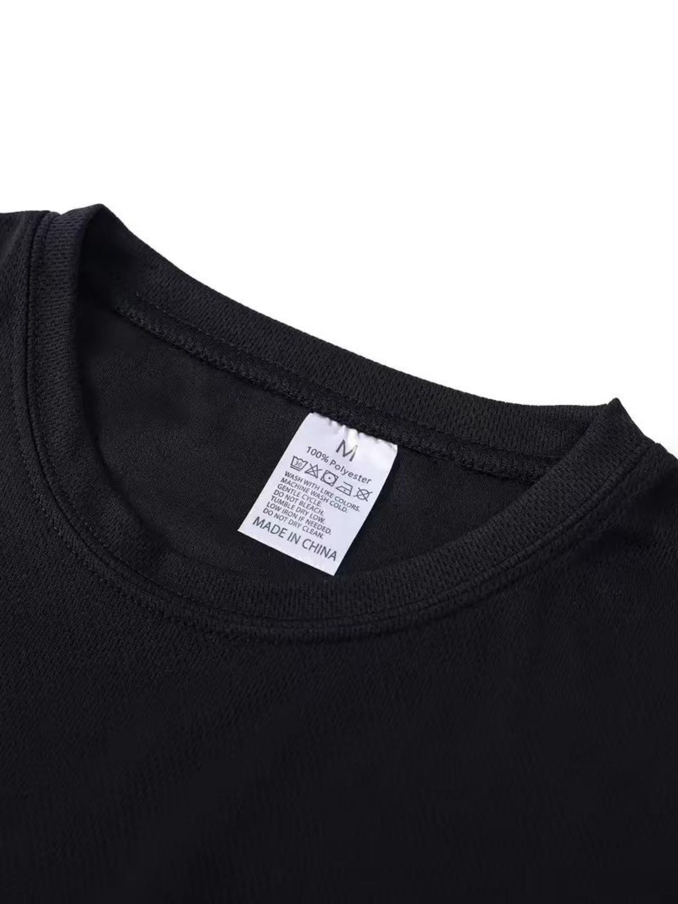 Men's Dobermann Dog Print T-Shirt - Bold Doberman Graphic Crew Neck Tee, Soft 100% Polyester Short Sleeve Shirt with Iconic Breed Design, Machine Washable Casual Summer Wear Suitable for Animal Lovers & Dobermann Owners