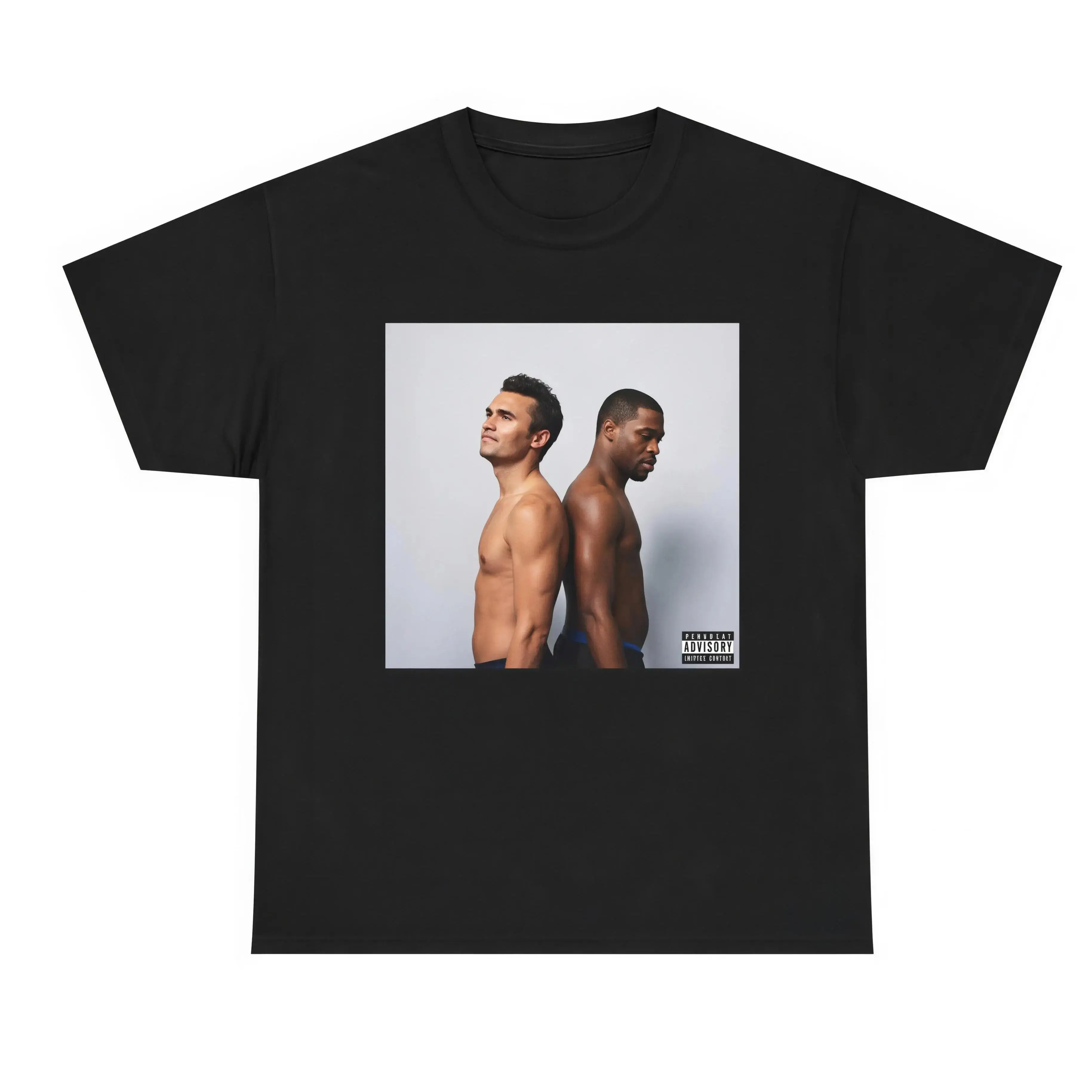 Unisex Kirk Side Floyd T-Shirt - Short Sleeve, Soft Breathable Lightweight Fabric, Round Neck Streetwear, Stay Cool & Dry Sports Top, Cold Wash Compatible Album Cover Themed Top