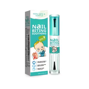 Bitter Nail Bite Deterrent with Cucumber, Bitter Melon & Mint Extracts, Nail Care Solution for Kids & Adults