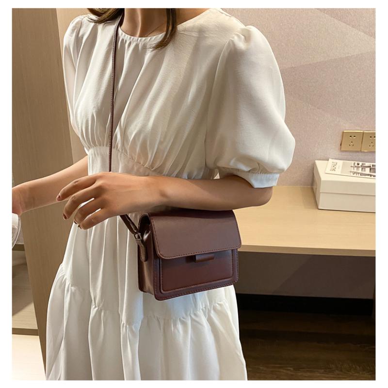Small Bag Women's Casual Versatile Square Retro Shoulder Crossbody