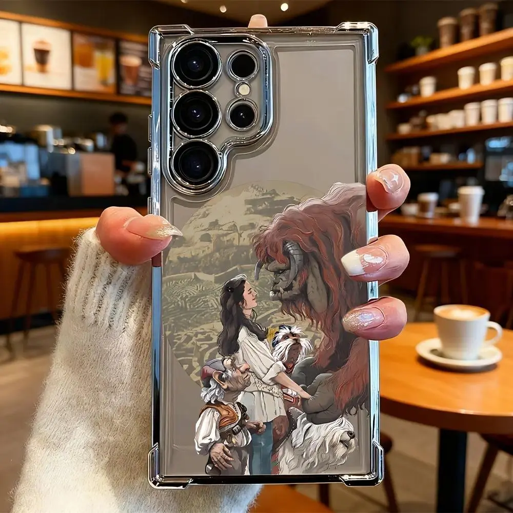 Phone Case: Movie Labyrinths Phone Case Suitable for Samsung Galaxy S26 S25 S24 S23 S22 FE Ultra Plus Edge 5G &iPhone 17 16 15 14 13 12 11 Pro ProMax Plus AirAnti Fall Transparent Soft Back Cover, Accessories, Smartphone