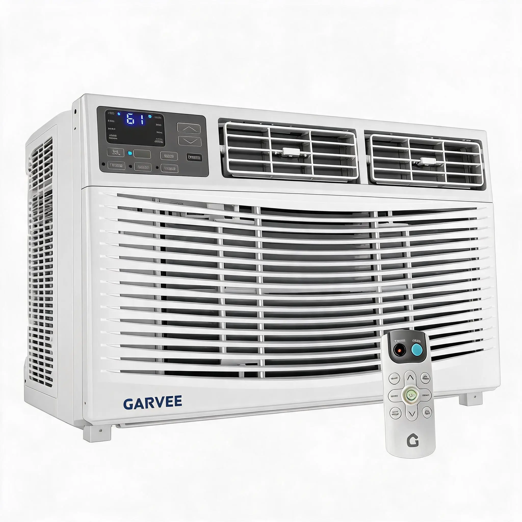Garvee Ultra Quiet 8,000 BTU Window Air Conditioner – 3-in-1 Cooling, Dehumidifier & Fan – Energy Efficient, Smart Wi-Fi Remote, For Home, Bedroom, Office
