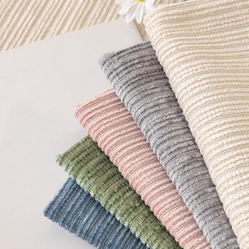 Solid Color Jacquard Chenille Sofa Cover, Jacquard Couch Covers, Non-Slip Sofa Slipcover Protector for Home & Living Room, Fits 1- to 4-Seat Sofas, Sofa Couch Cover