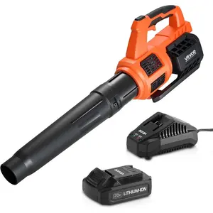 VEVOR Gas Leaf Blower, 26CC 2 - Cycle Handheld Leaf Blower Gas Powered with 425 - CFM and 156 - MPH Powerful Performance, Ideal for Lawn Care, Leaf Cleaning, and Snow Removal