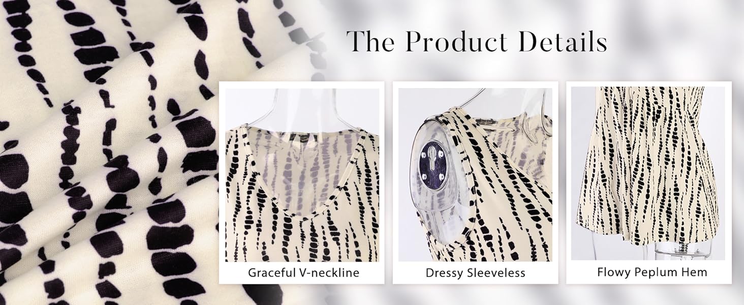 WIHOLL Womens Tank Tops 2025 Flowy Peplum Tops (Size Up 1-2 for Oversized Look) for Women Dressy Sleeveless V Neck Babydoll Tank Tops Fabric Stretchy tank tops summer tops WIHOLL Womens Tank Tops 2025 Flowy Peplum Tops (Size Up 1-2 for Oversized Look) for Women Dressy Sleeveless V Neck Babydoll Tank Tops Fabric Stretchy tank tops summer tops