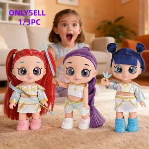 Platinum Edition Kpop Idol Girl Group Dolls, Rumi Mira Zoey Anime Action Figures, 5D Glitter Eyes, Jointed, Fan Collectibles, Kids Gifts, 7/10/13 Inch
