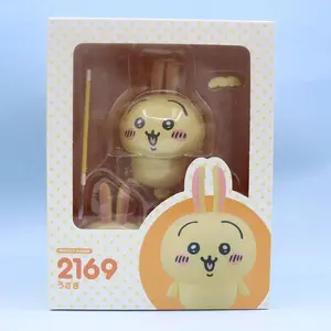 Hot Cute Cartoon Chiikawa Usagi Action Figure Kawaii Anime Model Statue Collectible Doll Set Ornament Desk Decoration Gift