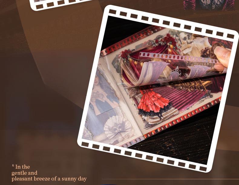 4 designs, 1 pack 20 vintage stickers with detective, ball, cowboy, nautical themes, minimalist style, PET waterproof material, self adhesive DIY planner decoration scrapbook sticker pack